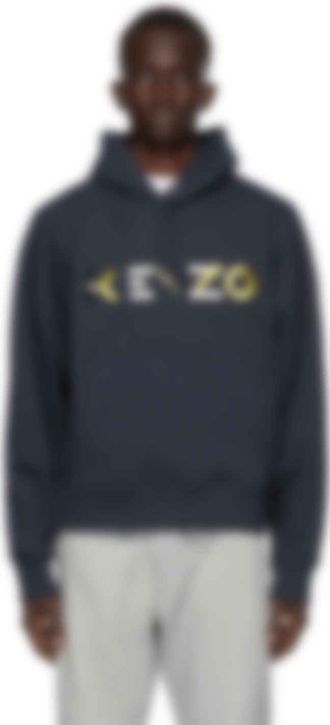 kenzo embroidered hoodie