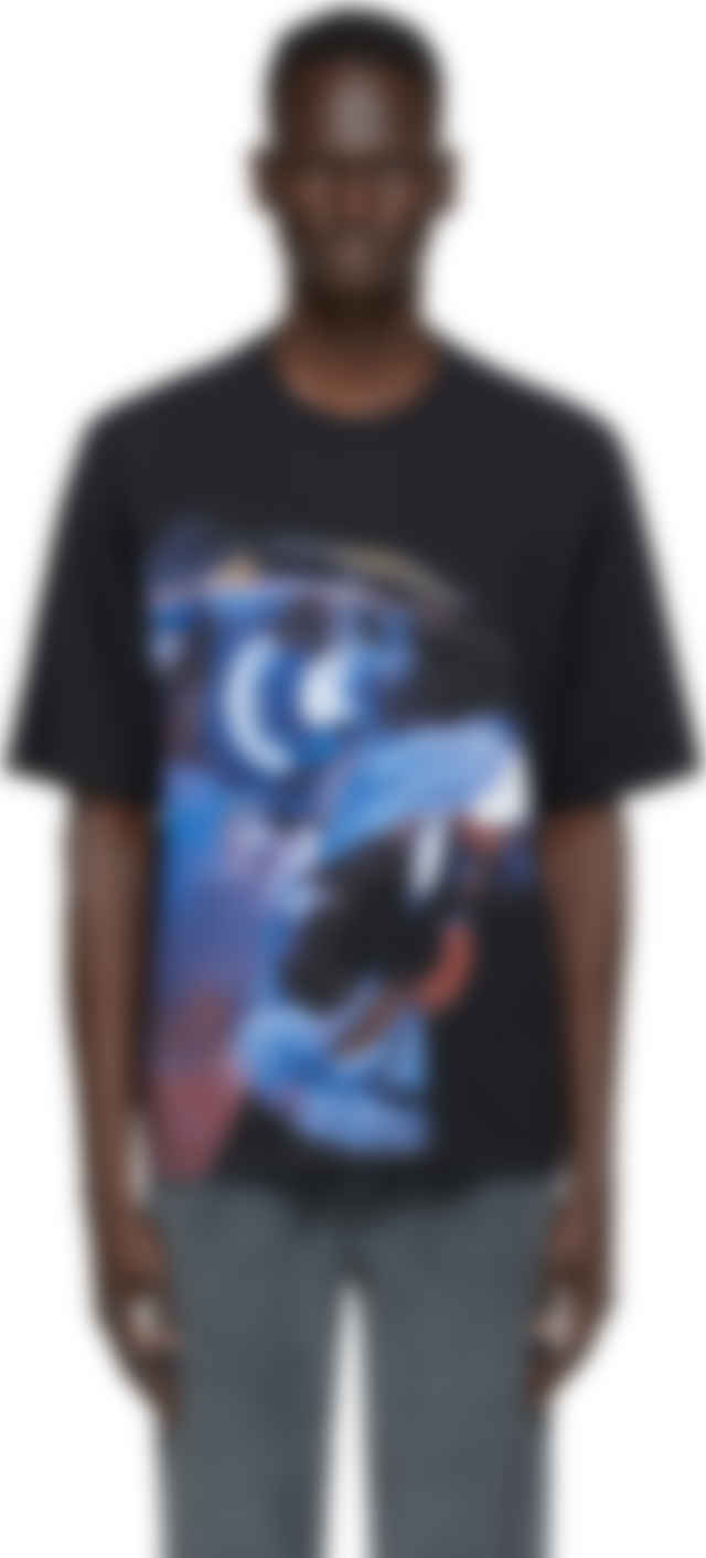 kenzo t shirt black and blue