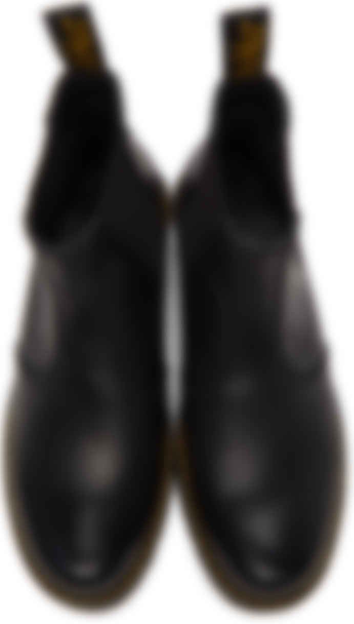 black rometty platform boots