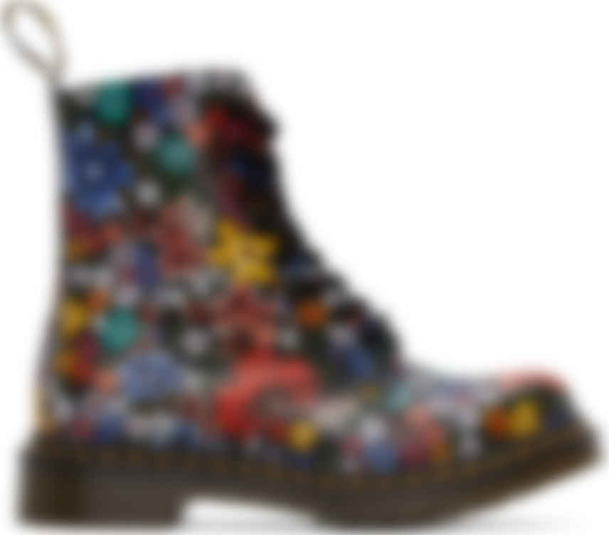 dr martens floral boots