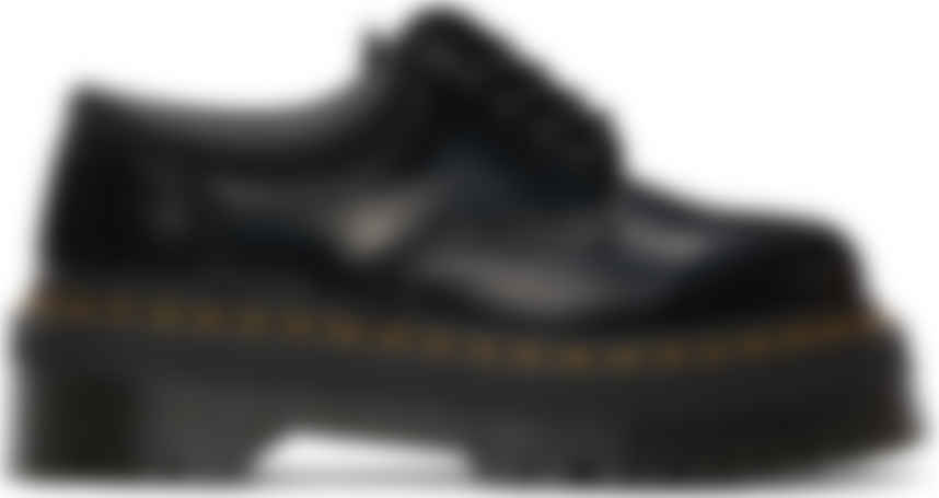 dr martens serova black embroidered chunky flatform shoes
