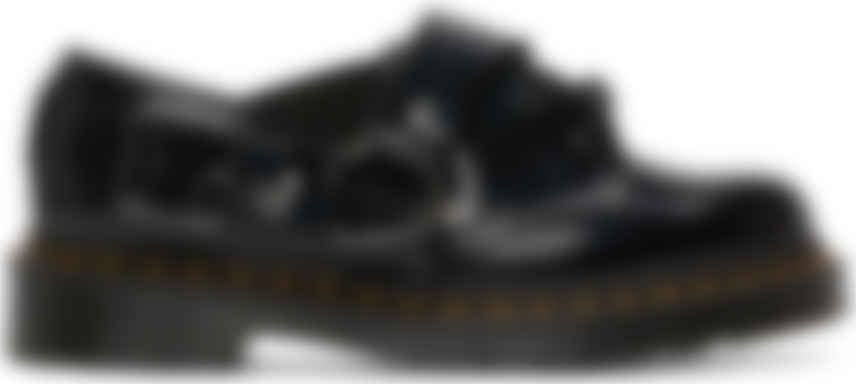 dr martens fulmar shoes in black