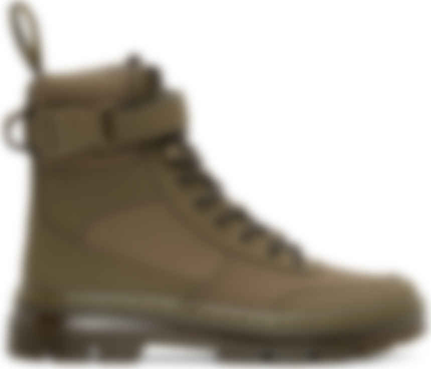 dr martens combs tech tie boots in khaki