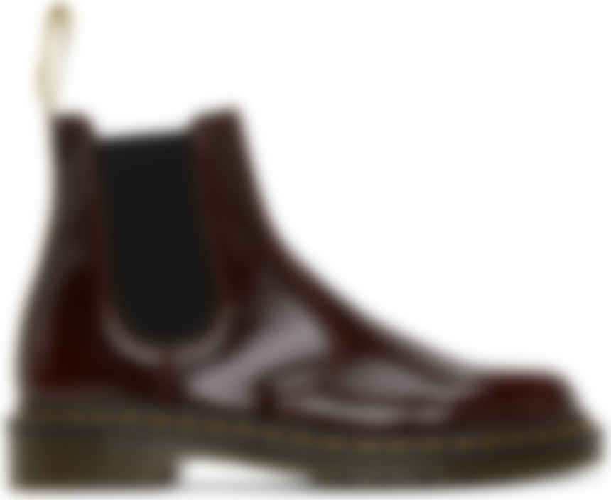 dr martens patent chelsea boots