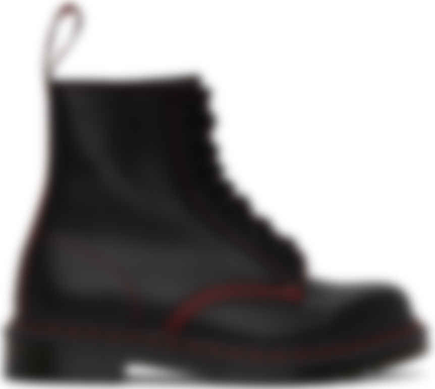 dr martens full black