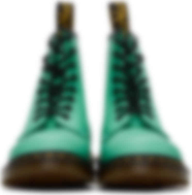 dr martens 1460 smooth green