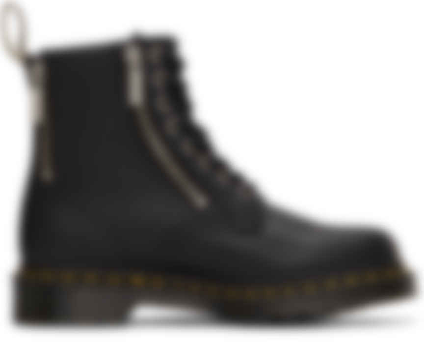 dr martens black nappa