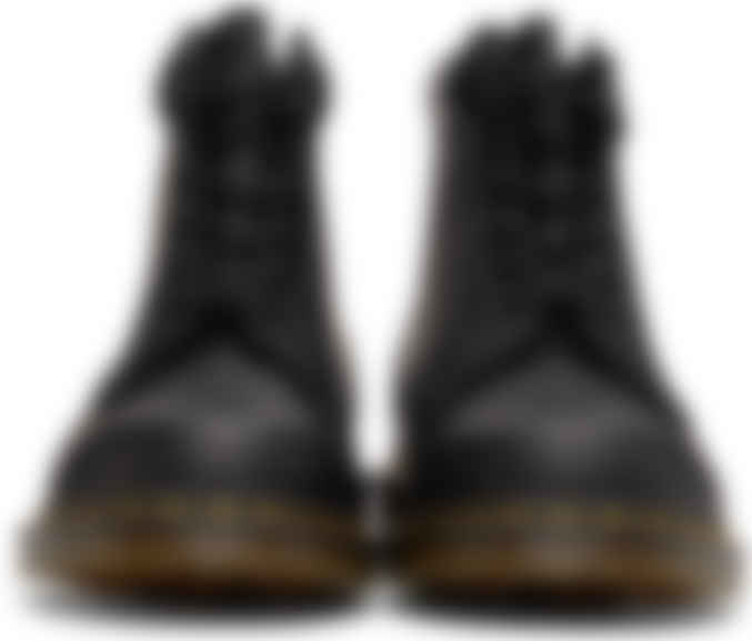 dr martens black greasy