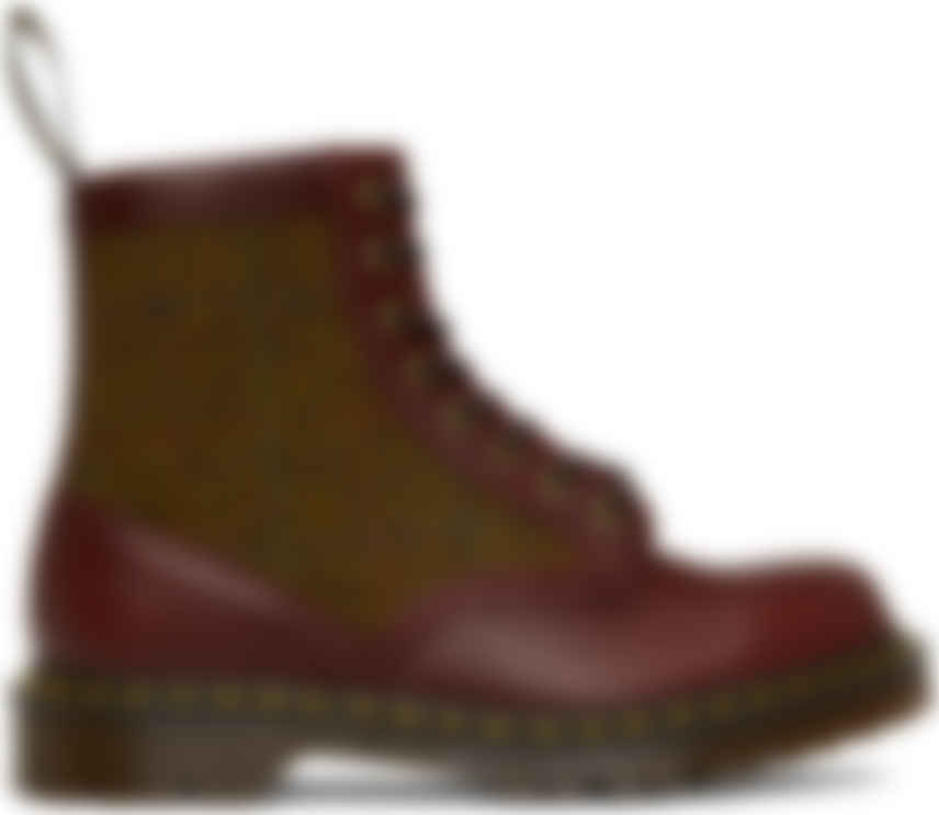 dr martens burgundy boots