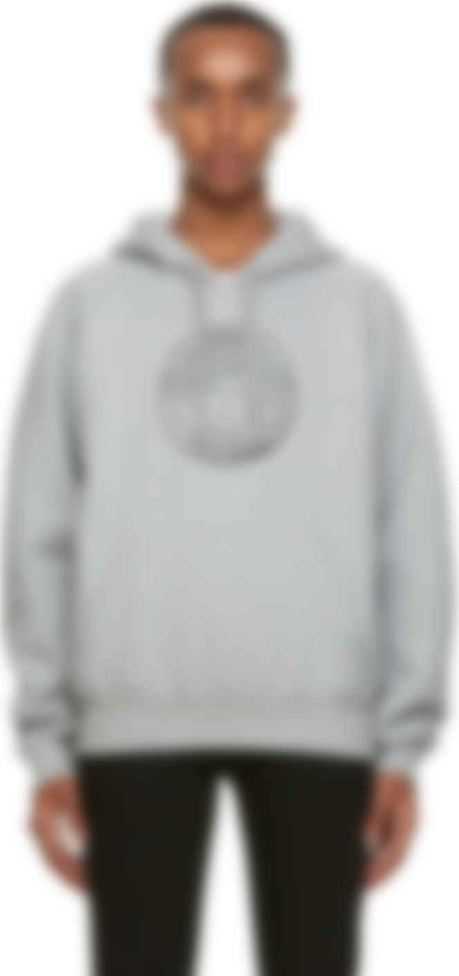 versace grey hoodie