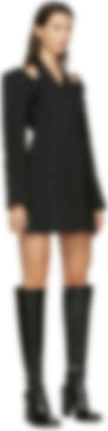 robe noire blazer