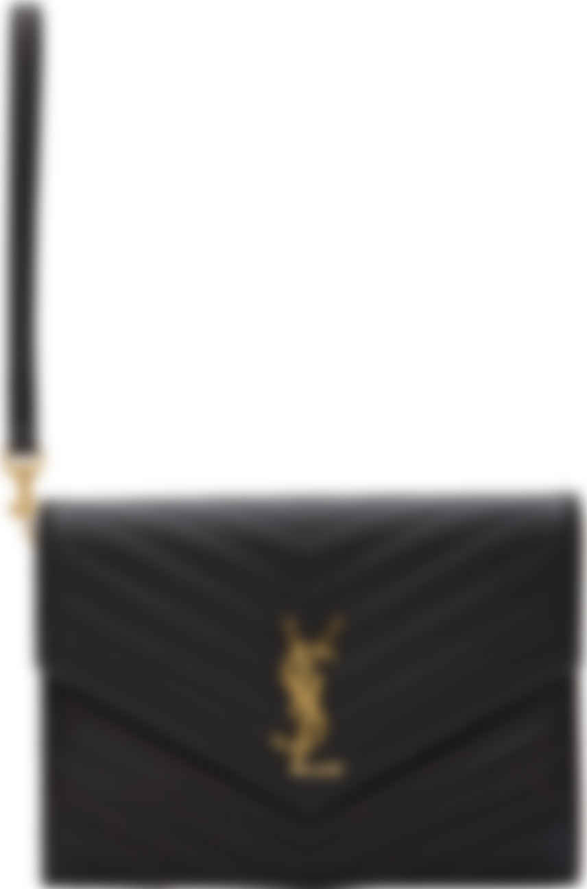 saint laurent black clutch