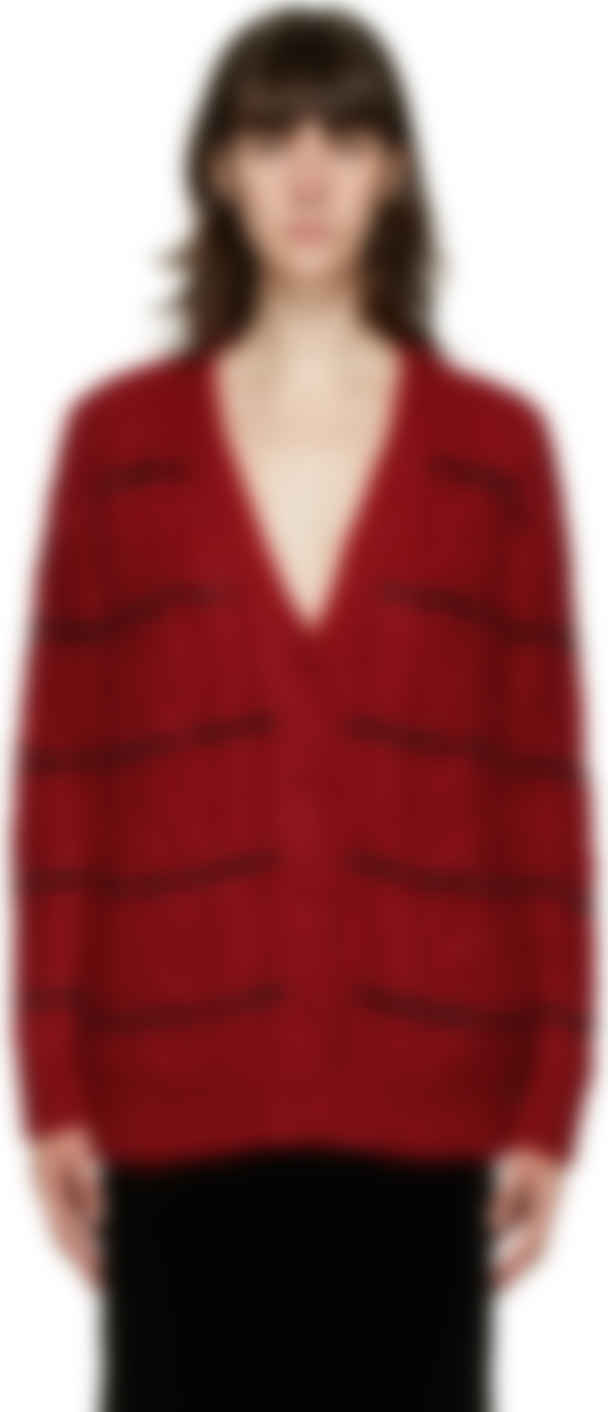 cable knit cardigan