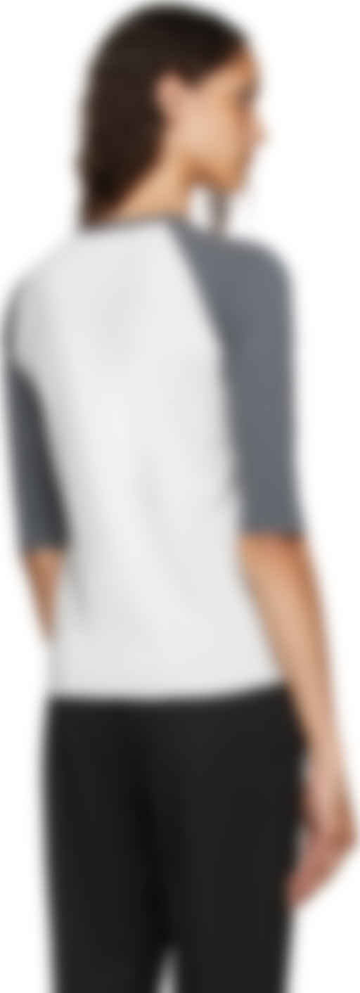 saint laurent baseball tee