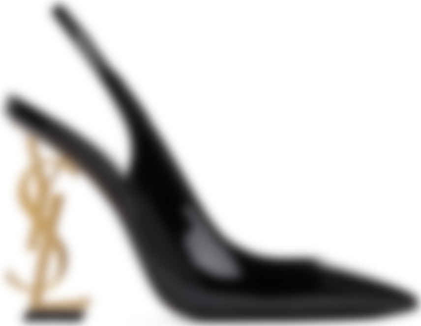 ysl black opyum heels