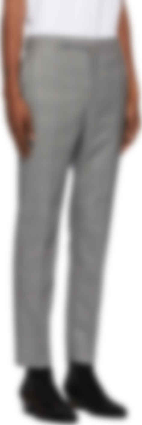 italian wool houndstooth sweatpant