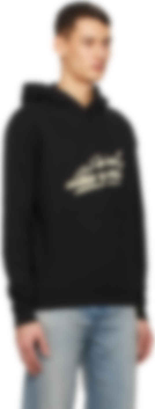 black saint laurent hoodie