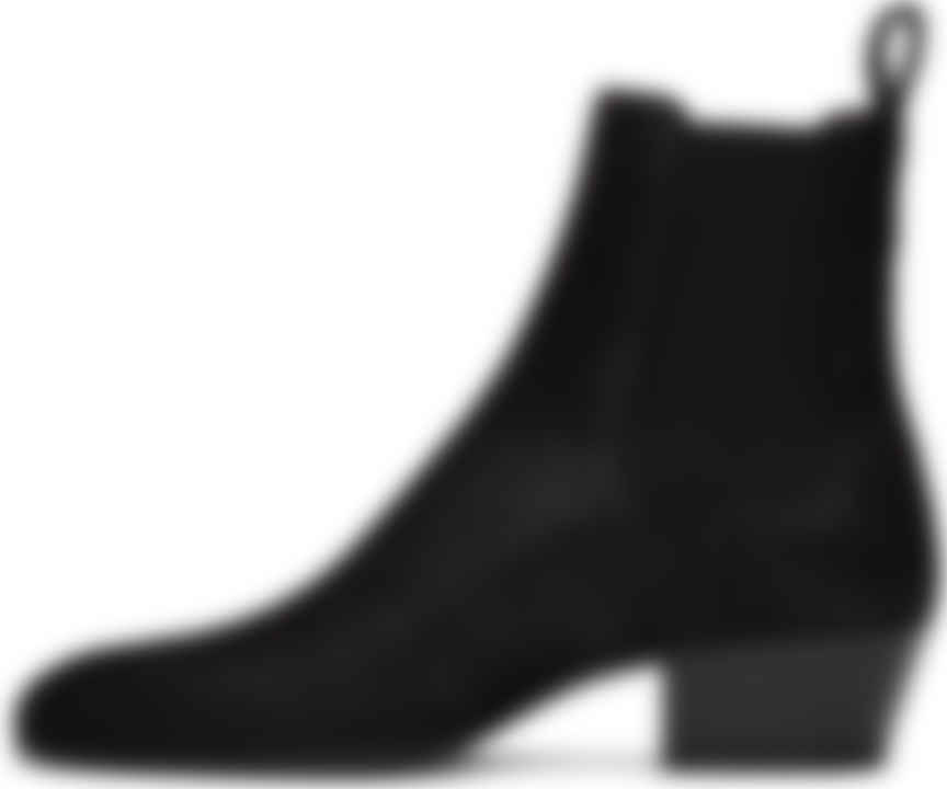 saint laurent lizard boots