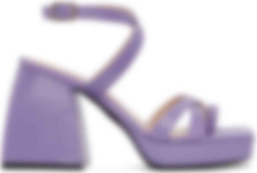 purple sandals