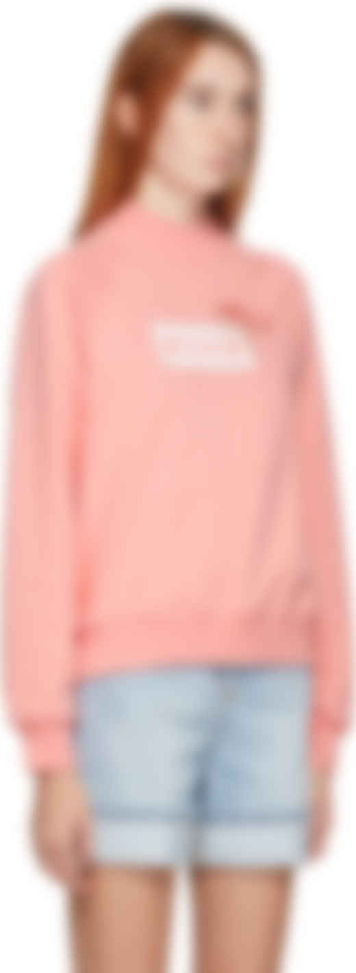 msgm pink sweatshirt