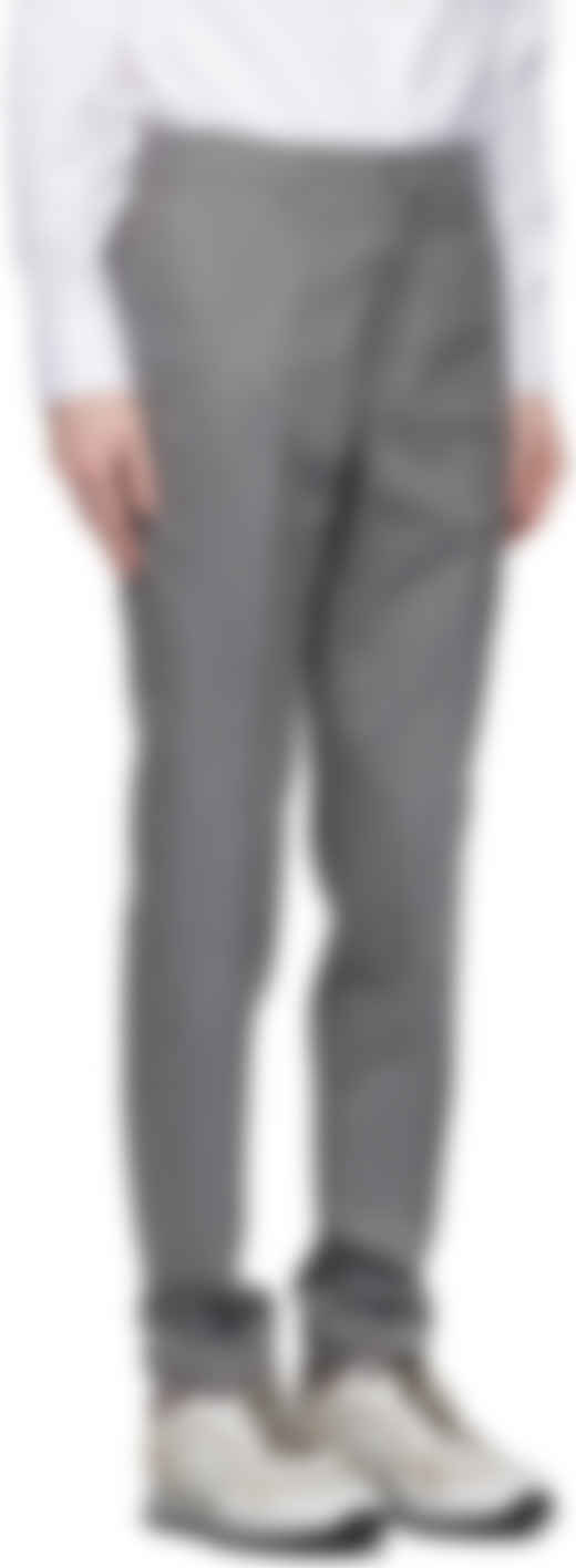 grey stretch chinos
