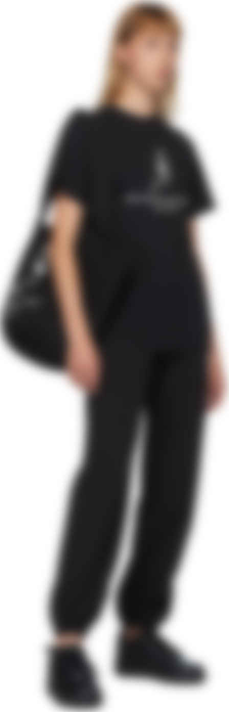 Sporty Rich Black Live Longer Tote Bag Ssense Canada Sporty & rich srhwc tote. ssense