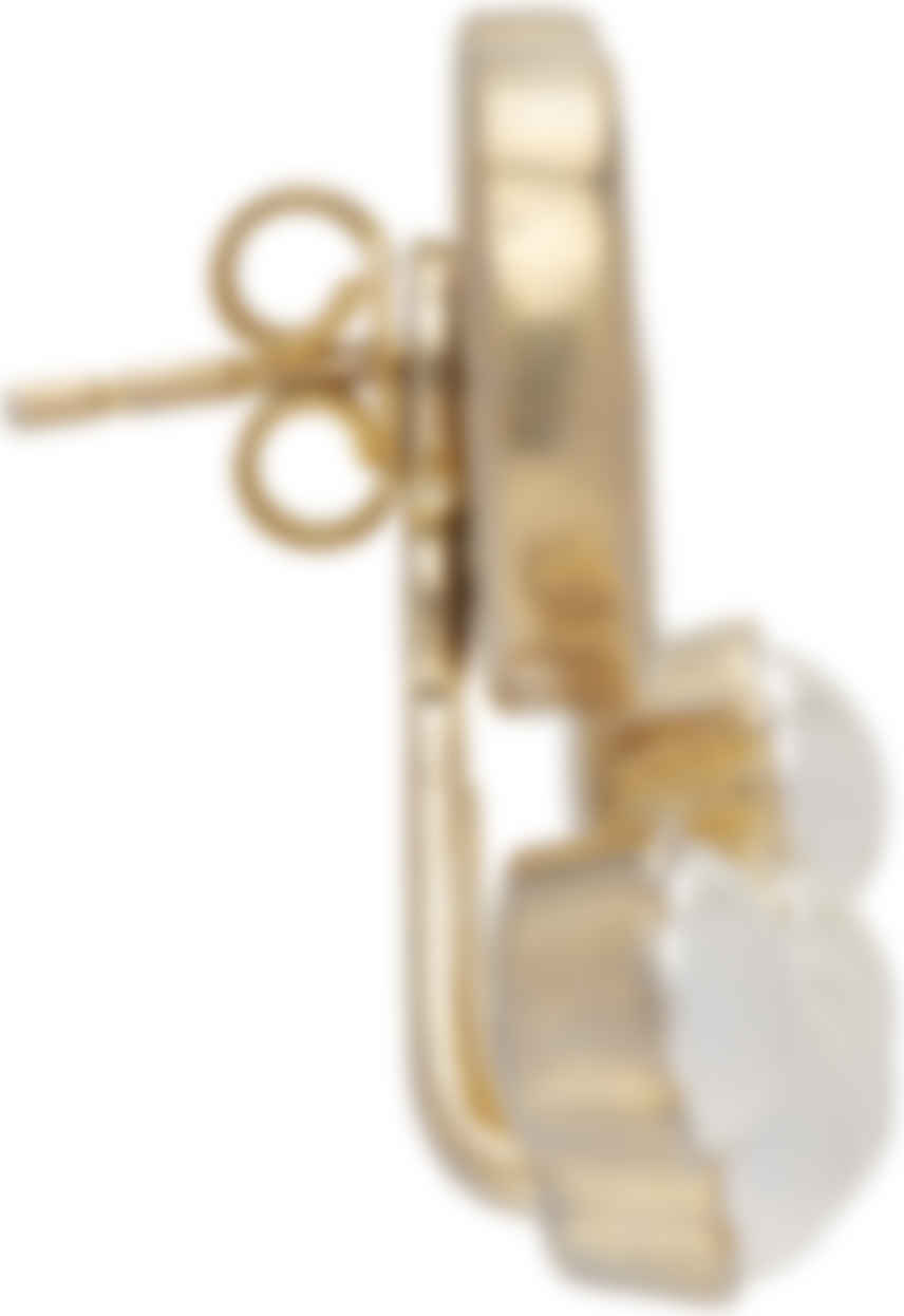 double g pearl earrings