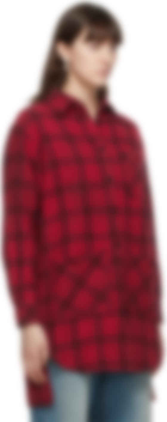 robe rouge carreaux
