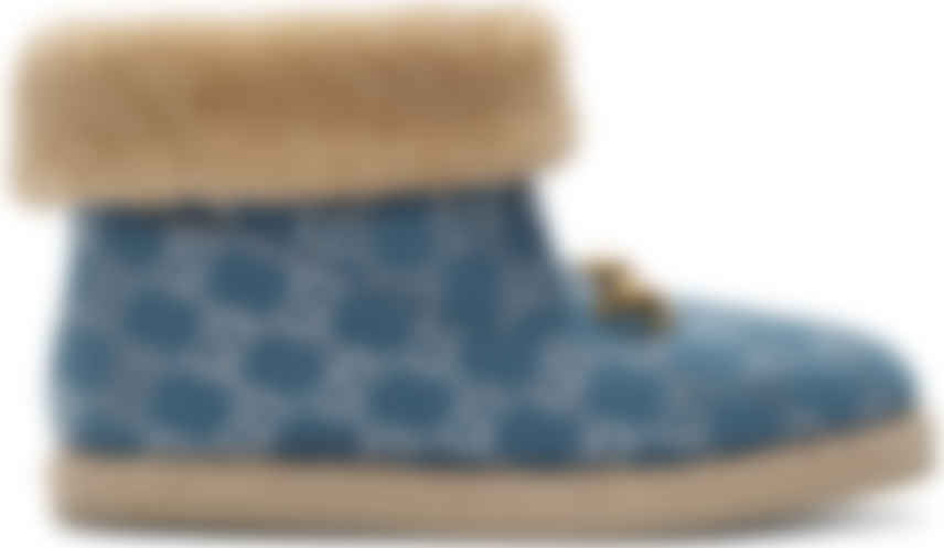 gucci blue boots