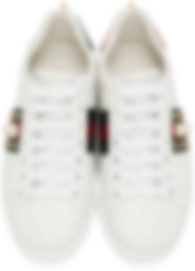 gucci pearl sneakers