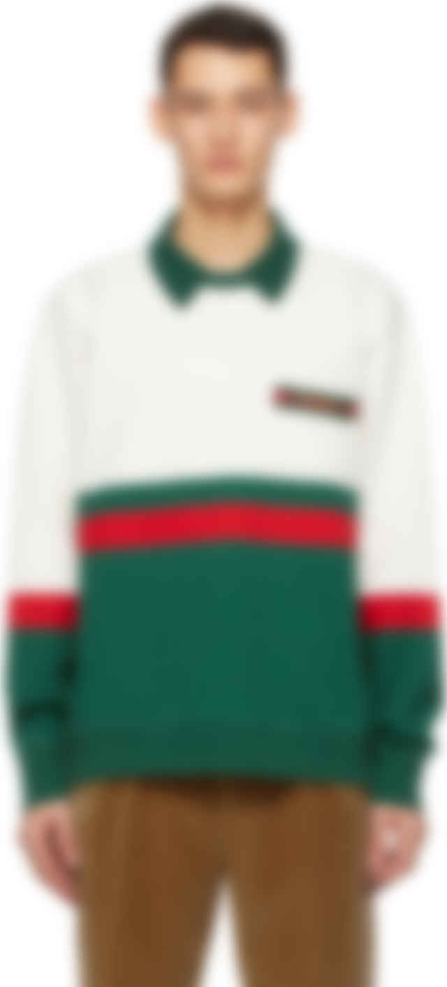 gucci stripe sweatshirt