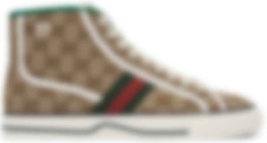 tan gucci sneakers