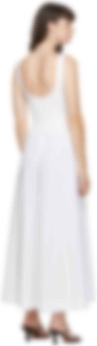 white tank maxi dress