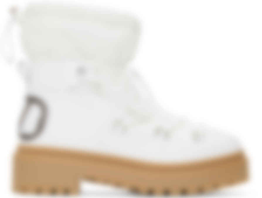 valentino white boots