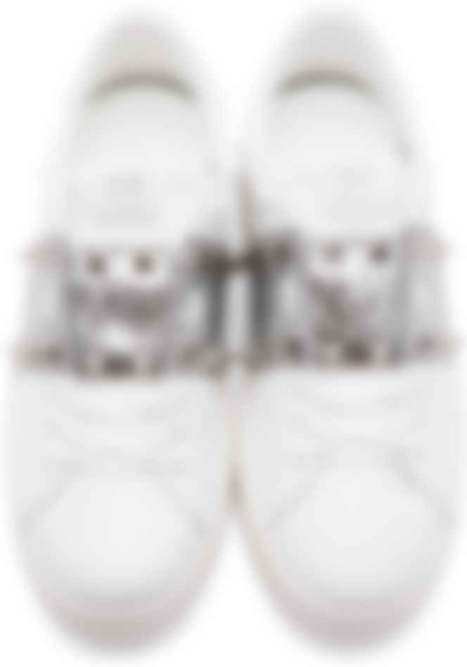 valentino untitled open sneaker