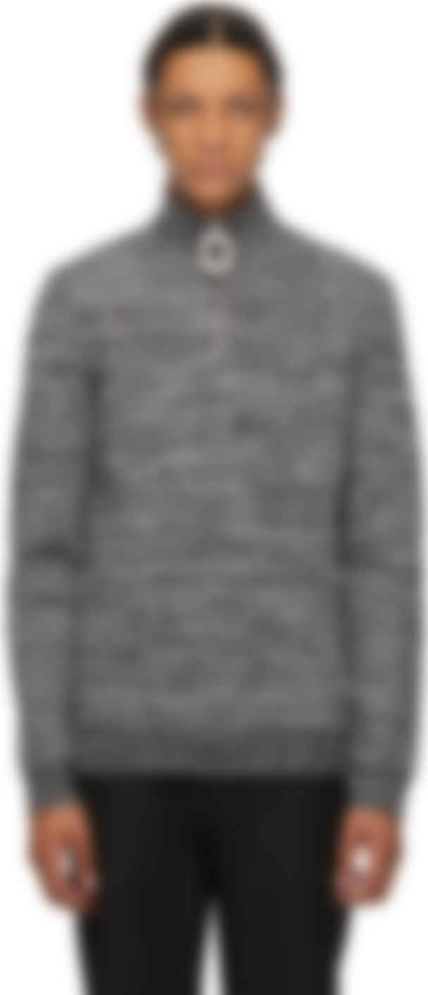 jw anderson zip sweater
