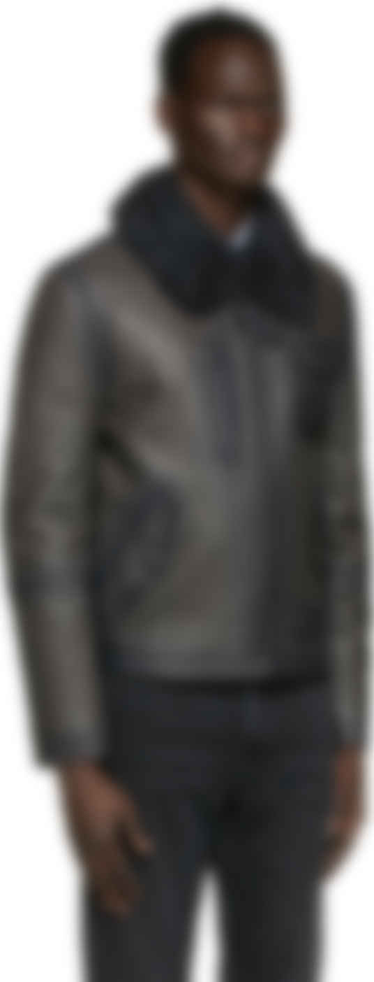 yves salomon leather jacket