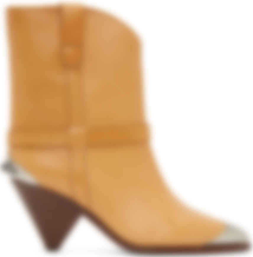 isabel marant tan boots