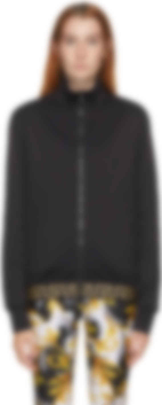 versace black hoodie