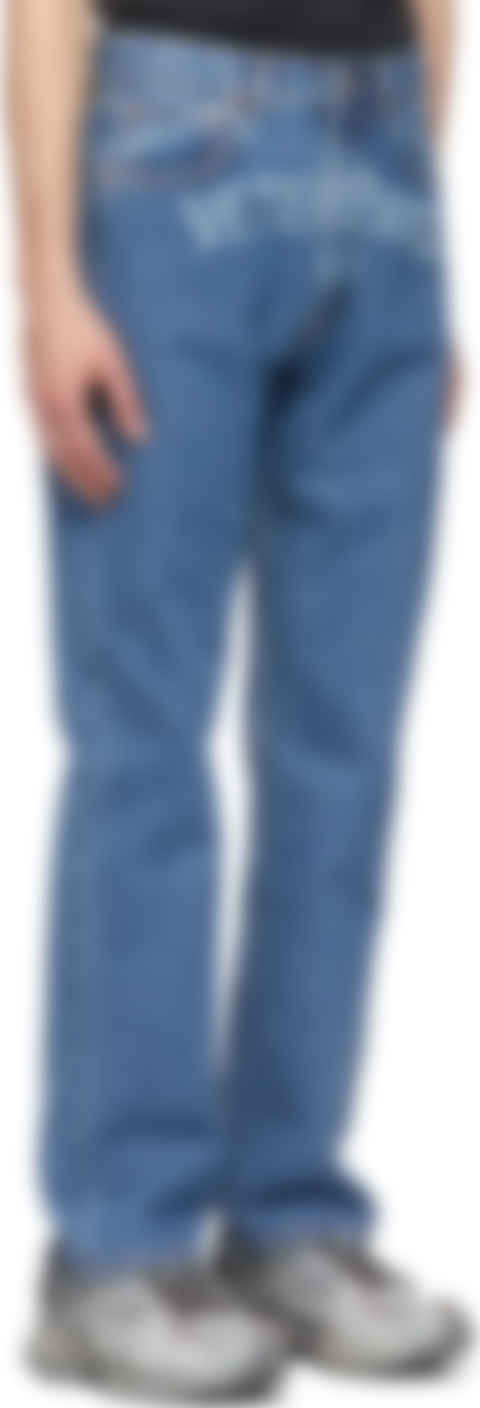 vetements jeans logo