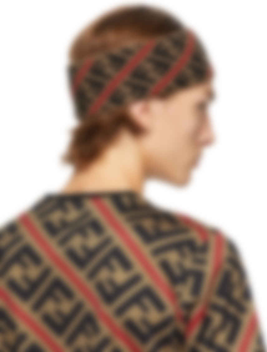 fendi headband red