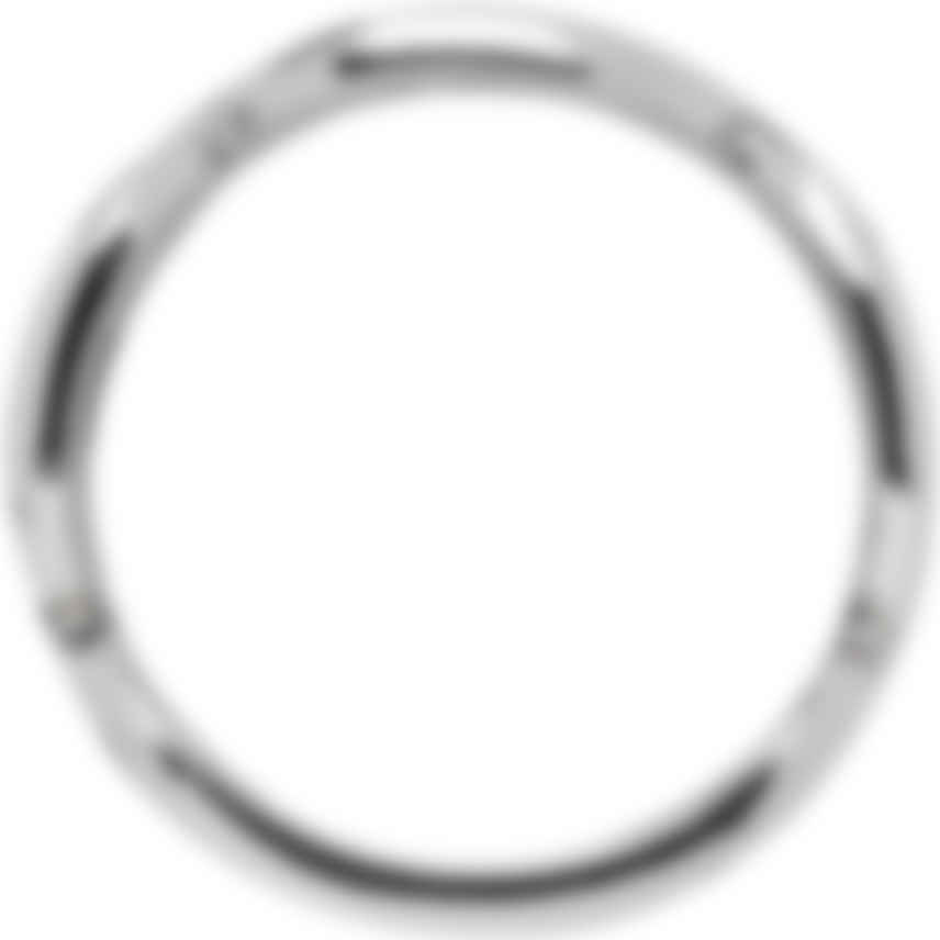 Fendi: Silver 'Forever Fendi' Chain Ring | SSENSE