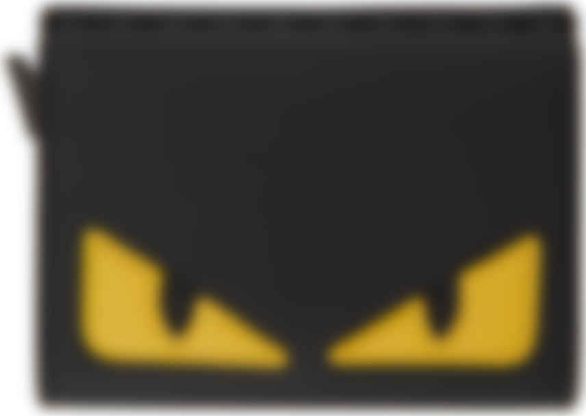 fendi card holder black