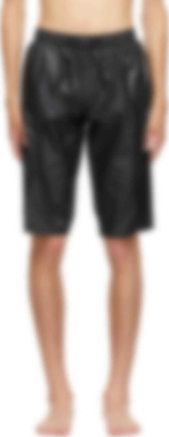 black fendi shorts