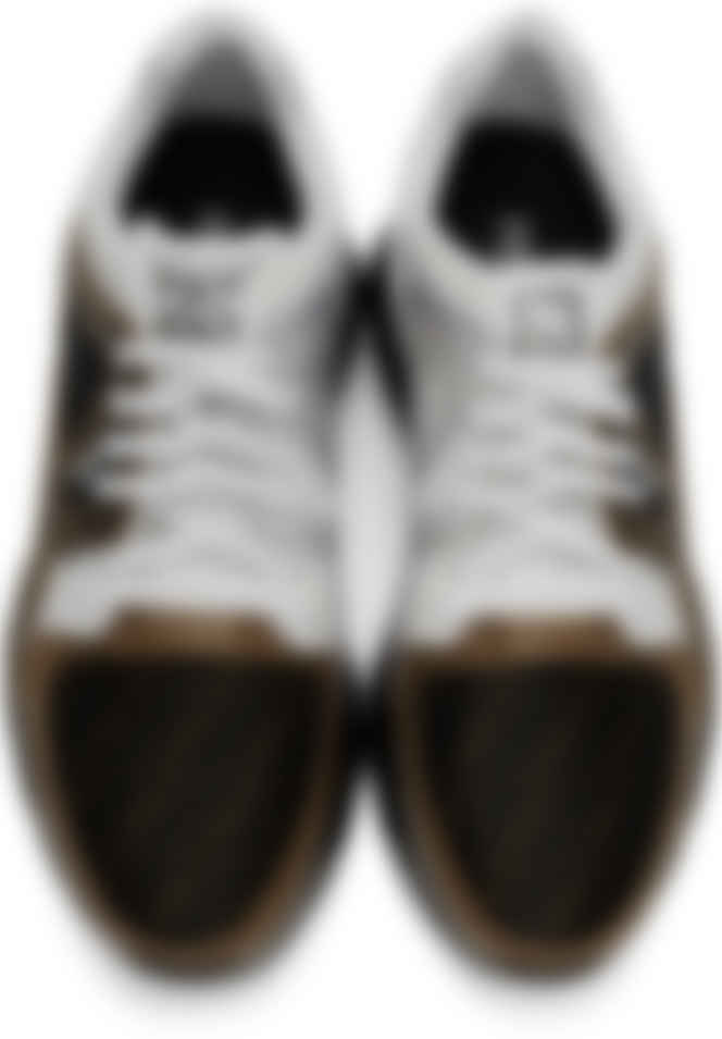basket fendi blanche