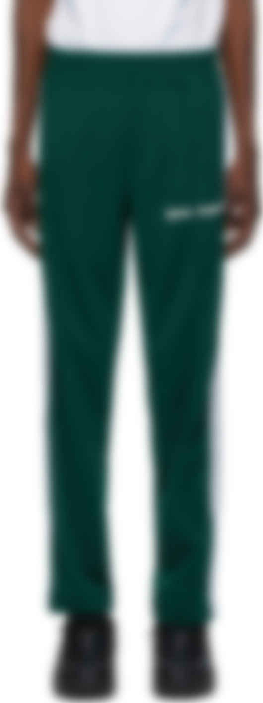 palm angels green track pants
