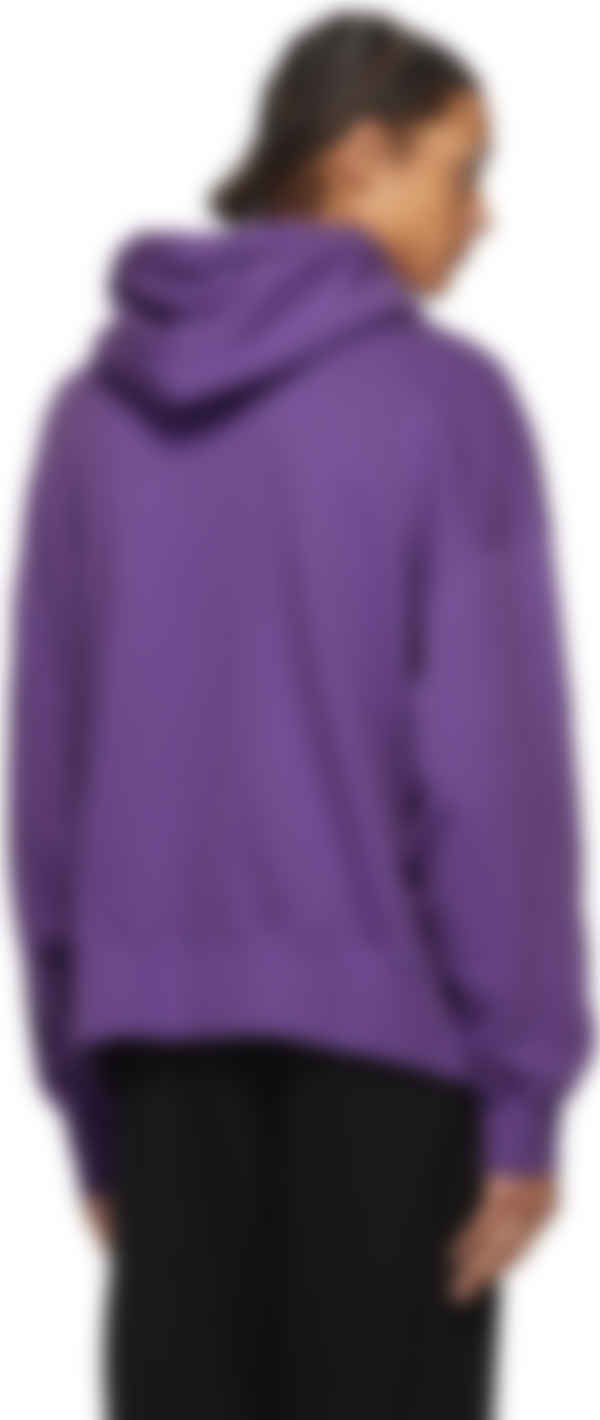 palm angels purple bear hoodie