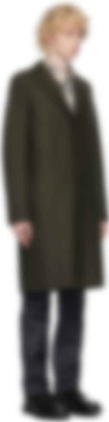 harris wharf green coat