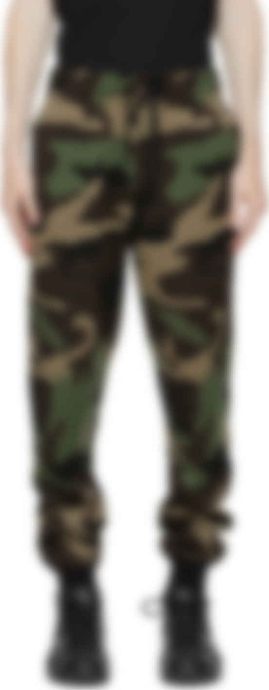 wool camouflage pants