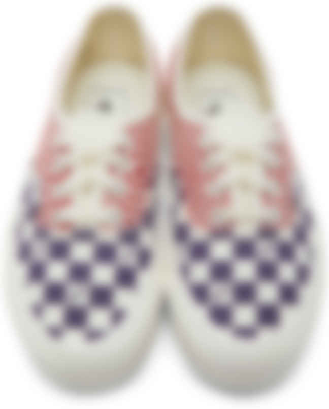 red and purple vans